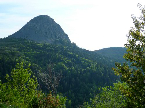 Vue sur le Mont Gerbier de Jonc